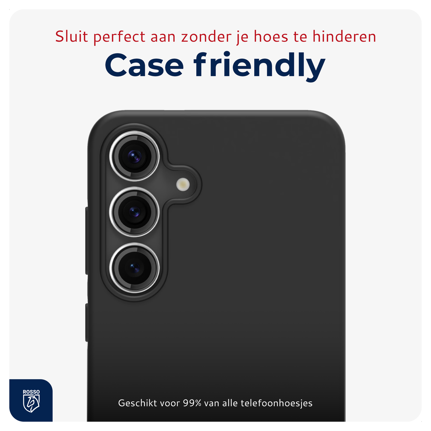 Rosso Samsung Galaxy S25 FE Camera Frame Protector Transparant afbeelding 5
