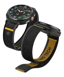 Spigen Athlex Air Samsung Galaxy Watch 8 / Watch 8 Classic - Zwart afbeelding