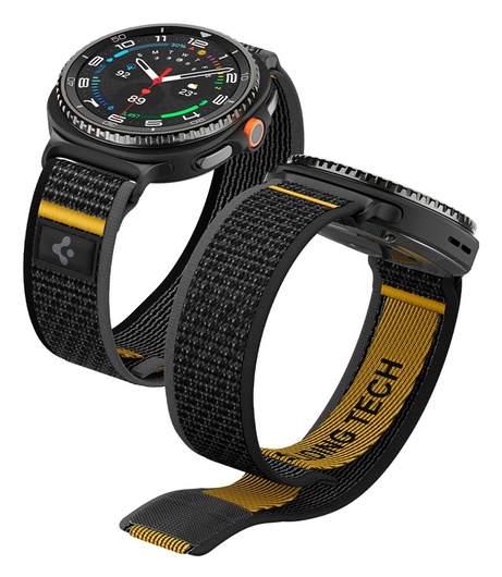 Spigen Athlex Air Samsung Galaxy Watch 8 / Watch 8 Classic - Zwart afbeelding 1