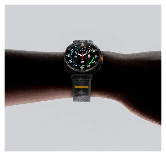 Spigen Athlex Air Samsung Galaxy Watch 8 / Watch 8 Classic - Zwart afbeelding 9