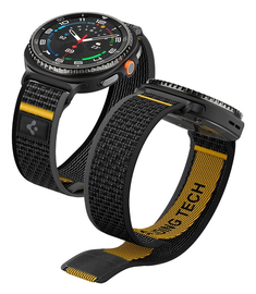 Spigen Athlex Air Samsung Galaxy Watch 8 / Watch 8 Classic - Zwart