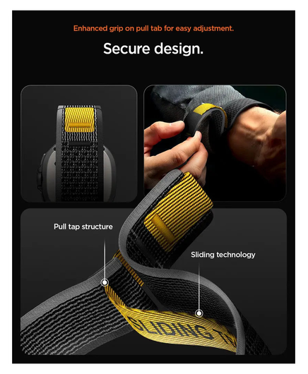 Spigen Athlex Air Samsung Galaxy Watch 8 / Watch 8 Classic - Blauw afbeelding 5