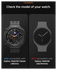 Spigen Rugged Armor - Samsung Galaxy Watch 8 Classic Hoesje Bumper Case - Zwart afbeelding 7