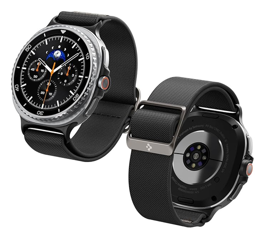 Spigen Lite Fit - Samsung Galaxy Watch 8 / Watch 8 Classic - Zwart afbeelding 1