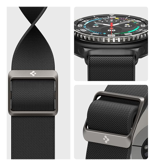 Spigen Lite Fit - Samsung Galaxy Watch 8 / Watch 8 Classic - Zwart afbeelding 5