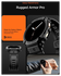 Spigen Rugged Armor Pro - Samsung Galaxy Watch 8 44MM - Hoesje en Bandje - Zwart afbeelding 2