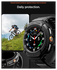Spigen Rugged Armor Pro - Samsung Watch 8 Classic - Hoesje en Bandje - Zwart afbeelding 6