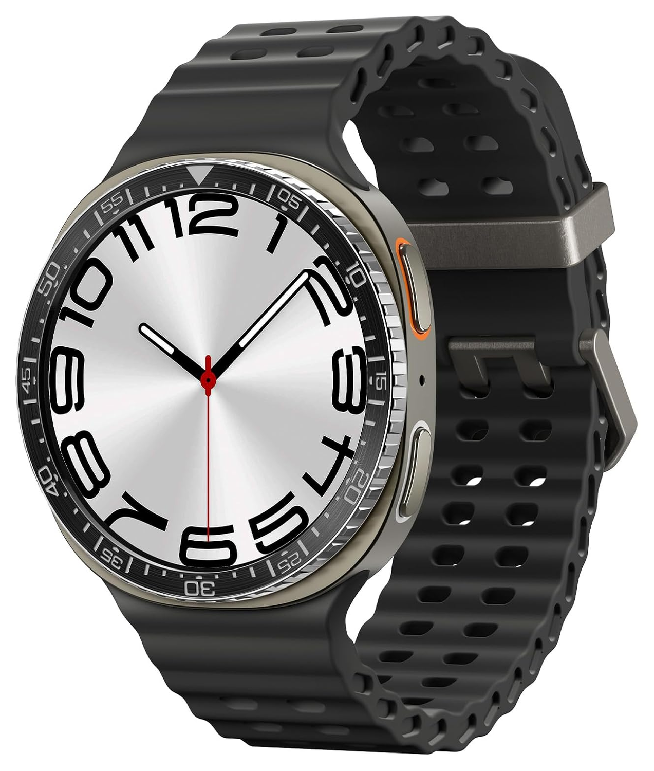 Spigen Samsung Galaxy Watch 8 44MM Bezel Ring Randbeschermer Zwart afbeelding 1