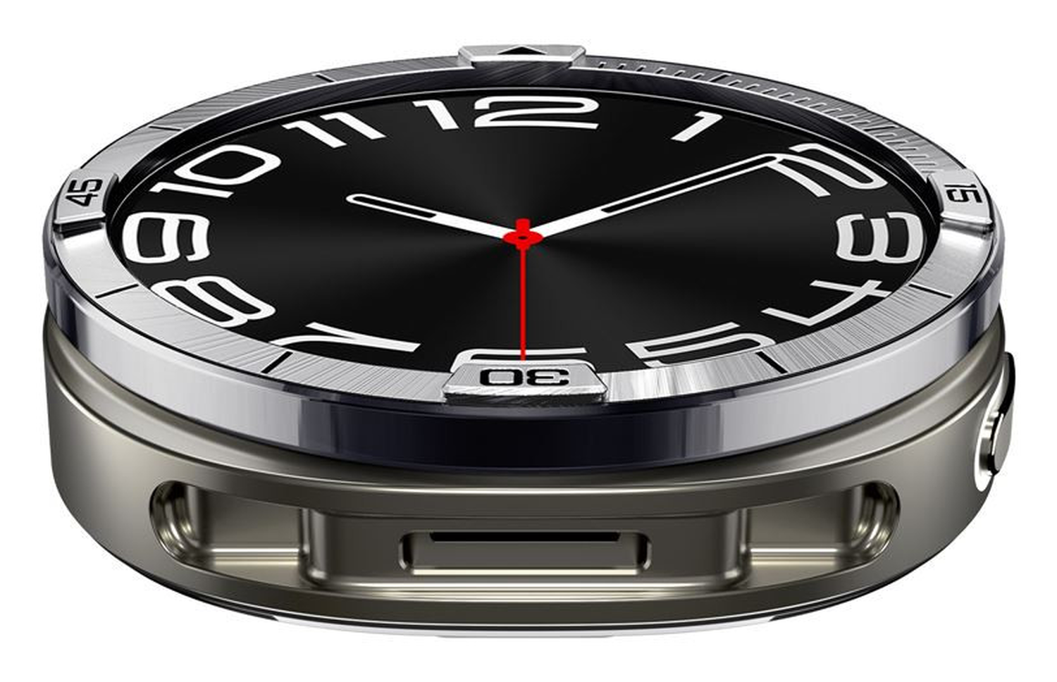 Spigen Samsung Galaxy Watch 8 44MM Bezel Ring Randbeschermer Zilver afbeelding 8