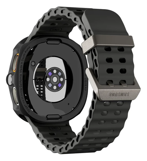 Spigen Liquid Air - Samsung Galaxy Watch 8 40MM Hoesje - Matte Zwart afbeelding 3