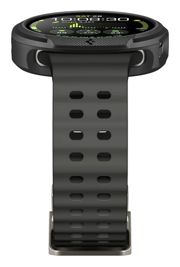 Spigen Liquid Air - Samsung Galaxy Watch 8 44MM Hoesje - Matte Zwart afbeelding 5