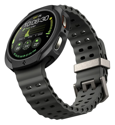 Spigen Liquid Air - Samsung Galaxy Watch 8 44MM Hoesje - Matte Zwart afbeelding 8