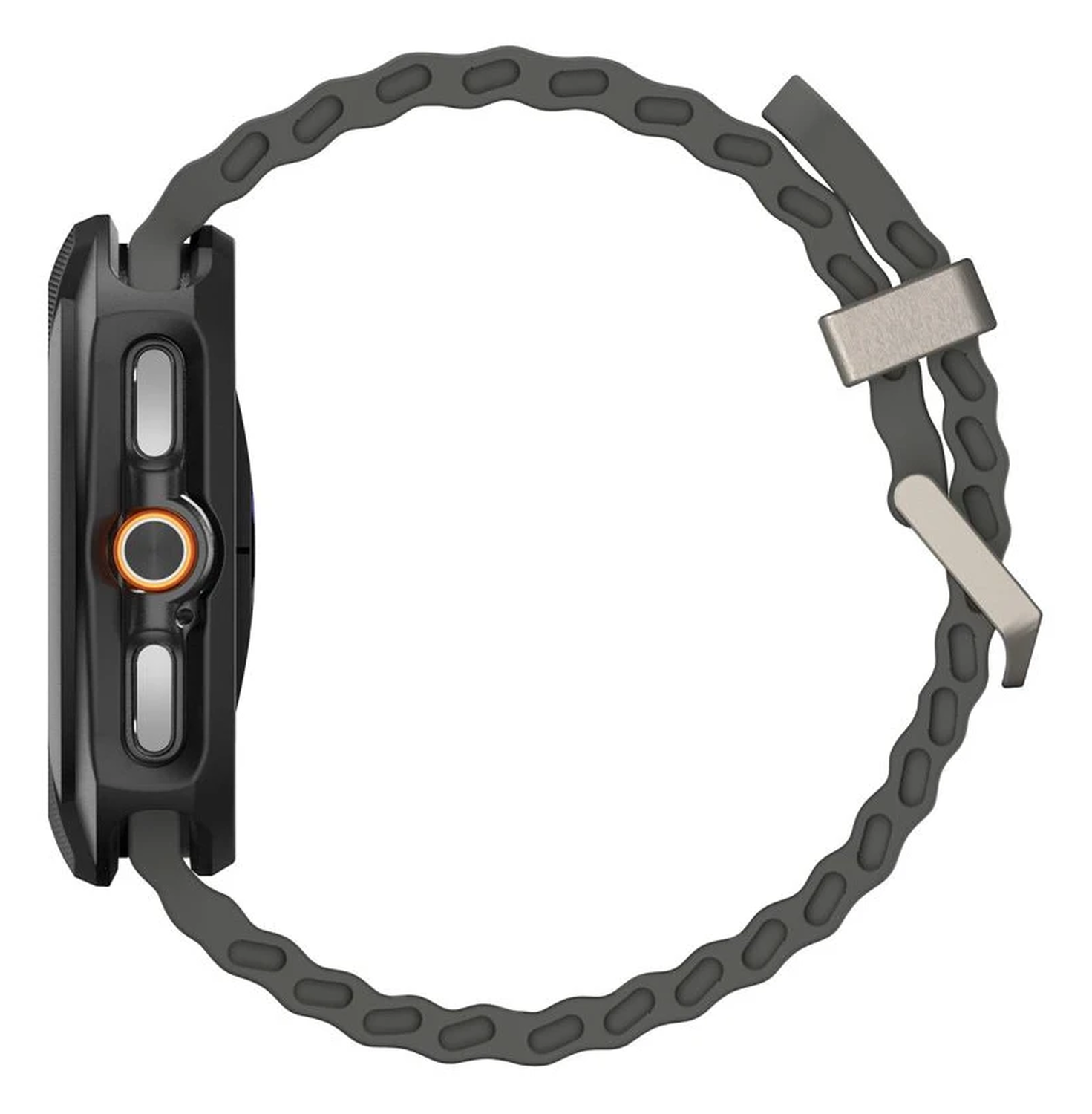 Spigen Liquid Air - Samsung Galaxy Watch 8 Classic Hoesje - Matte Zwart afbeelding 4