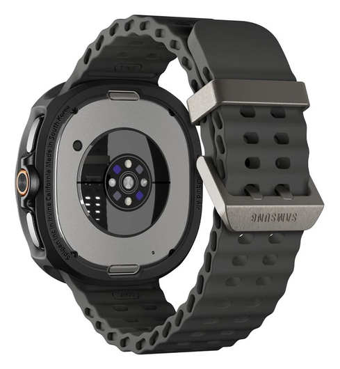 Spigen Liquid Air - Samsung Galaxy Watch 8 Classic Hoesje - Matte Zwart afbeelding 3