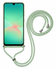 Samsung Galaxy A17 Hoesje met Koord en Camera Bescherming Back Cover Groen afbeelding 2
