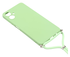 Samsung Galaxy A07 Hoesje met Koord en Camera Bescherming Back Cover Groen afbeelding 3
