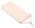 Samsung Galaxy A07 Hoesje met Koord en Camera Bescherming Back Cover Roze afbeelding 3