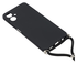 Samsung Galaxy A07 Hoesje met Koord en Camera Bescherming Back Cover Zwart afbeelding 3