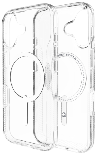 ZAGG Luxe Snap Apple iPhone 17 Hoesje MagSafe Back Cover Transparant afbeelding 2