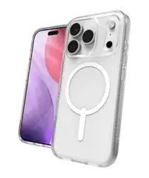 ZAGG Luxe Snap Apple iPhone 17 Pro Hoesje MagSafe Back Cover Transparant afbeelding
