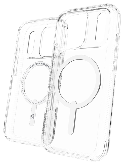 ZAGG Luxe Snap Apple iPhone 17 Pro Max Hoesje MagSafe Back Cover Transparant afbeelding 2