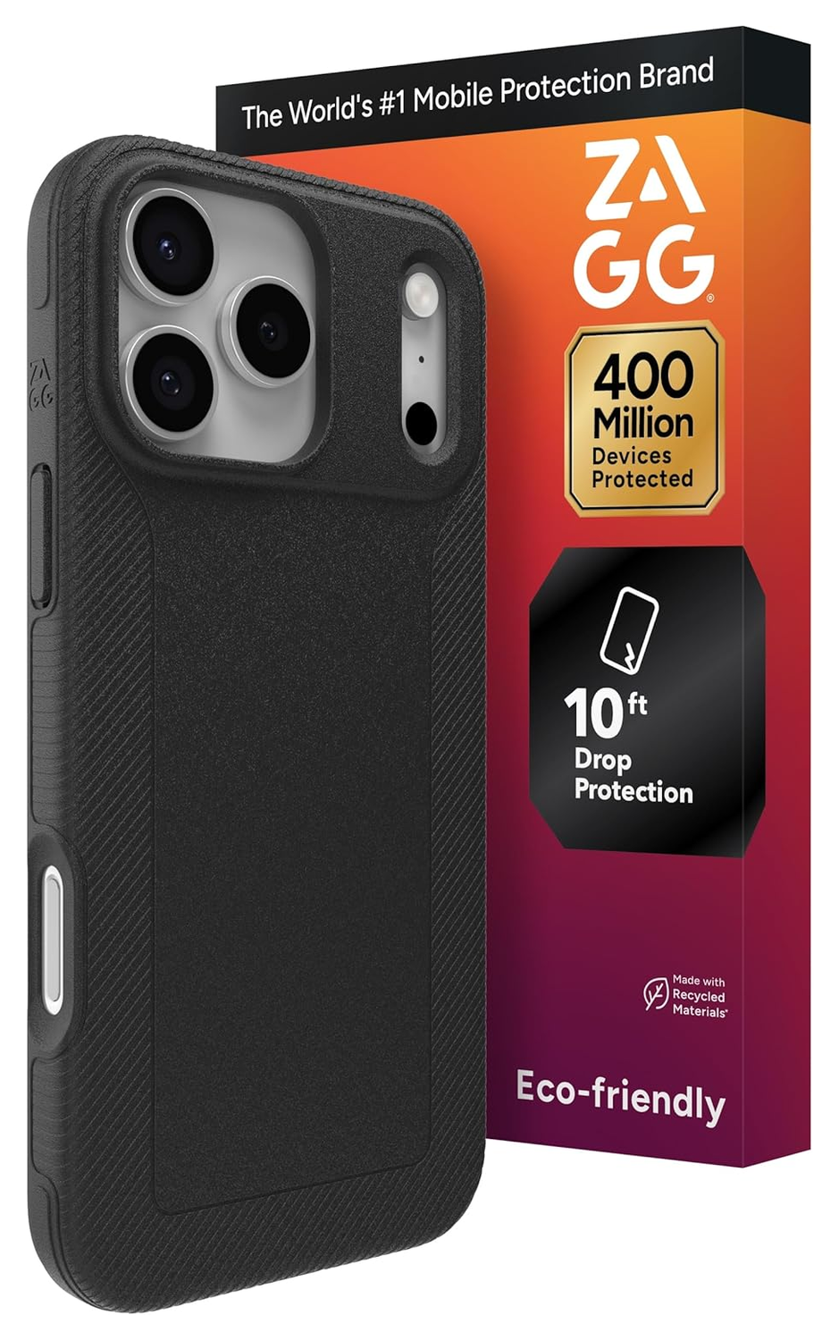 ZAGG Luxe Snap Apple iPhone 17 Pro Max Hoesje MagSafe Back Cover Zwart afbeelding 8