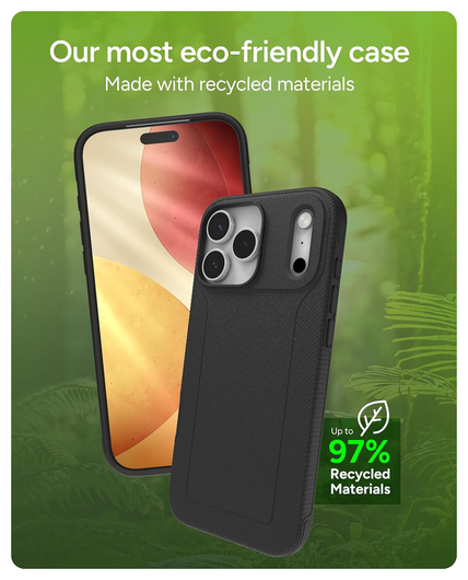 ZAGG Luxe Snap Apple iPhone 17 Pro Max Hoesje MagSafe Back Cover Zwart afbeelding 4