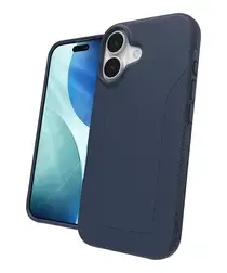 ZAGG Luxe Snap Apple iPhone 17 Hoesje MagSafe Back Cover Blauw afbeelding
