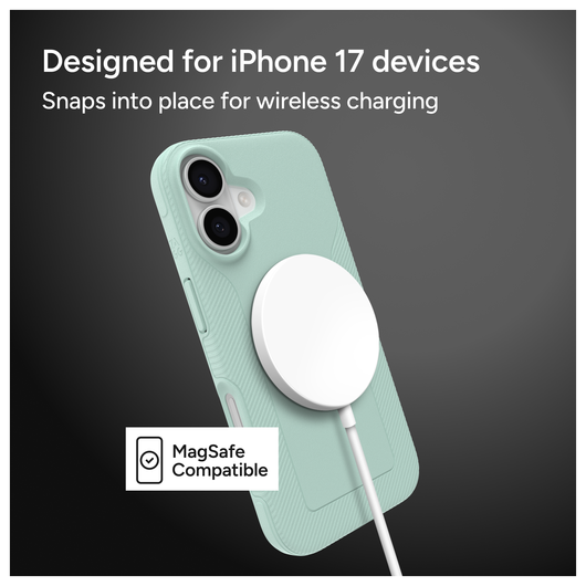 ZAGG Luxe Snap Apple iPhone 17 Hoesje MagSafe Back Cover Blauw afbeelding 5