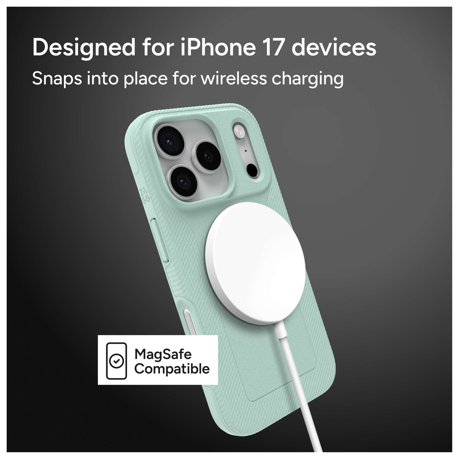 ZAGG Luxe Snap Apple iPhone 17 Pro Max Hoesje MagSafe Back Cover Blauw afbeelding 5