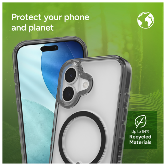 ZAGG Santa Cruz Snap Apple iPhone 17 Hoesje MagSafe Back Cover Zwart afbeelding 7