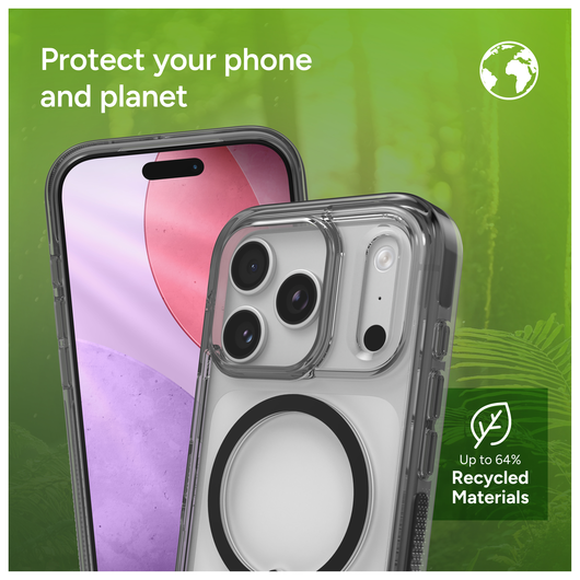 ZAGG Santa Cruz Snap Apple iPhone 17 Pro Hoesje MagSafe Back Cover Zwart afbeelding 6