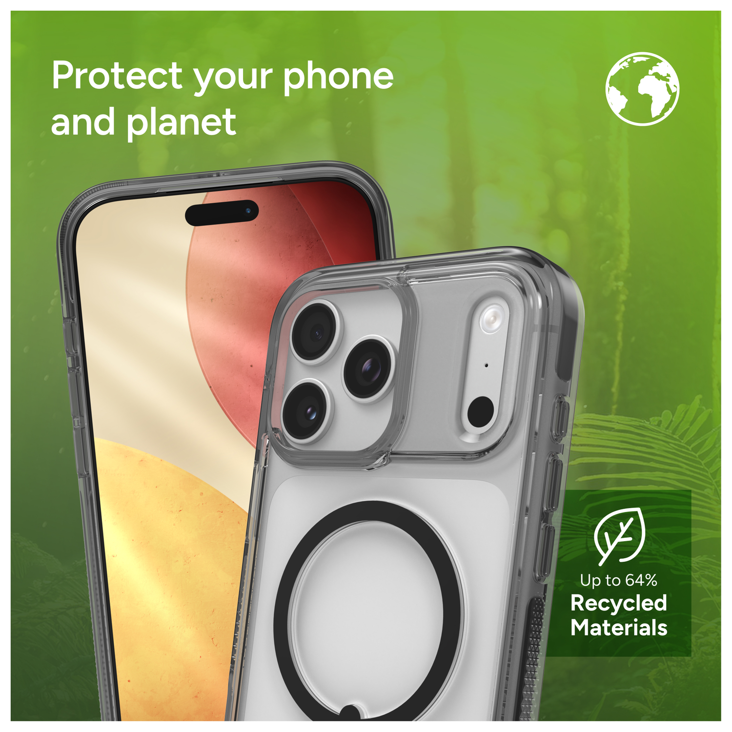 ZAGG Santa Cruz Snap iPhone 17 Pro Max Hoesje MagSafe Back Cover Zwart afbeelding 6