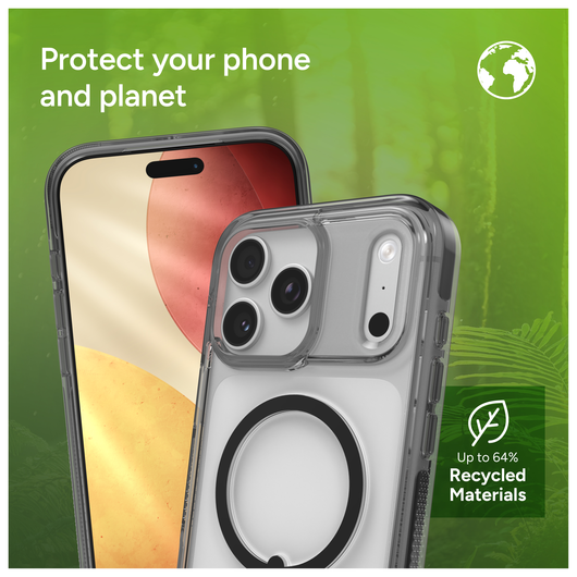 ZAGG Santa Cruz Snap iPhone 17 Pro Max Hoesje MagSafe Back Cover Zwart afbeelding 6