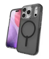 ZAGG Santa Cruz Snap Apple iPhone 17 Pro Hoesje MagSafe Back Cover Matte Zwart afbeelding