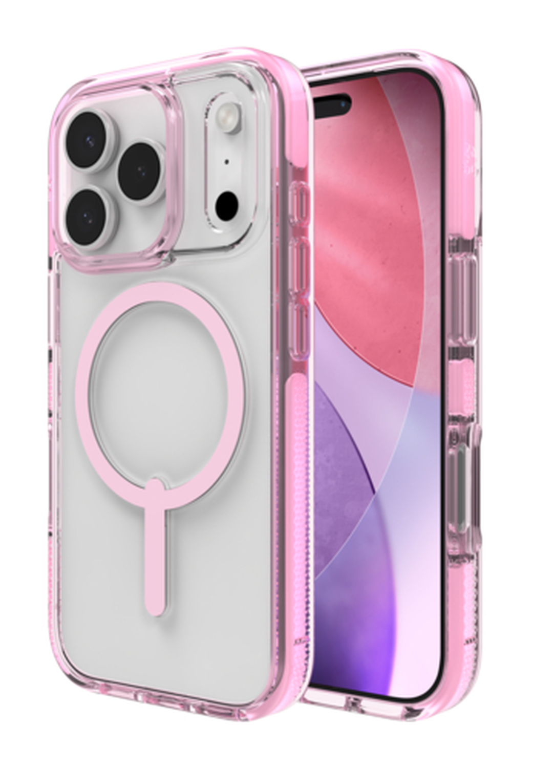 ZAGG Santa Cruz Snap Apple iPhone 17 Pro Hoesje MagSafe Back Cover Roze afbeelding 7