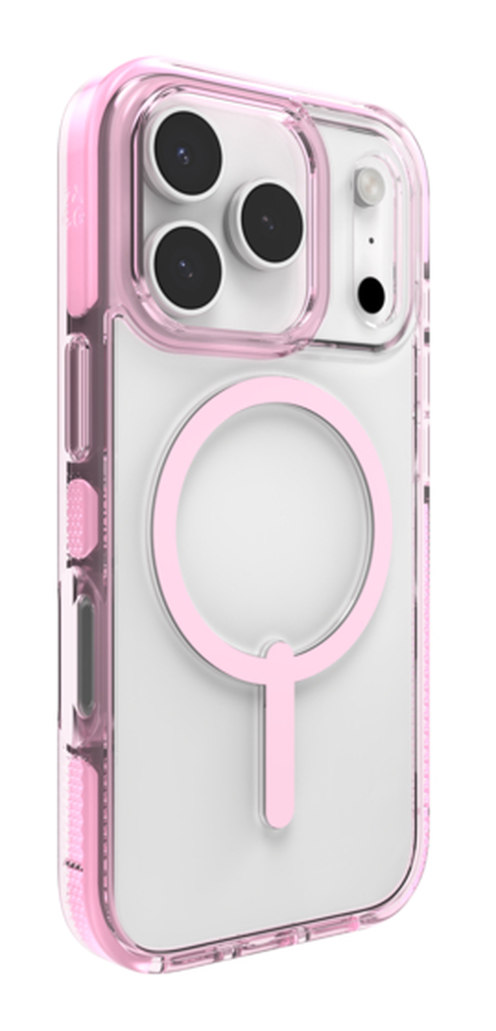 ZAGG Santa Cruz Snap Apple iPhone 17 Pro Hoesje MagSafe Back Cover Roze afbeelding 8