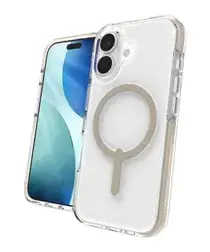 ZAGG Santa Cruz Snap Apple iPhone 17 Hoesje MagSafe Back Cover Titanium afbeelding