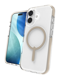 ZAGG Santa Cruz Snap Apple iPhone 17 Hoesje MagSafe Back Cover Titanium