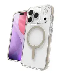 ZAGG Santa Cruz Snap Apple iPhone 17 Pro Hoesje MagSafe Back Cover Titanium afbeelding