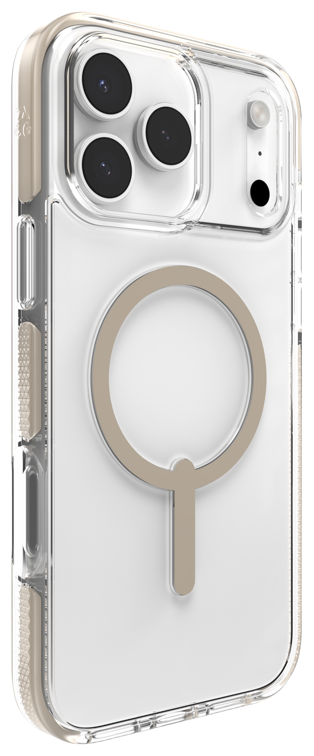 ZAGG Santa Cruz Snap iPhone 17 Pro Max Hoesje MagSafe Back Cover Titanium afbeelding 9