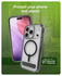 ZAGG Santa Cruz Snap Apple iPhone 17 Pro Hoesje MagSafe Standaard Zwart afbeelding 7