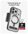 ZAGG Santa Cruz Snap Apple iPhone 17 Pro Hoesje MagSafe Standaard Zwart afbeelding 8