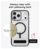 ZAGG Santa Cruz Snap iPhone 17 Pro Max Hoesje MagSafe Standaard Zwart afbeelding 11