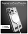 ZAGG Santa Cruz Snap iPhone 17 Pro Max Hoesje MagSafe Standaard Zwart afbeelding 6