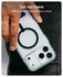 ZAGG Santa Cruz Snap iPhone 17 Pro Max Hoesje MagSafe Standaard Zwart afbeelding 8
