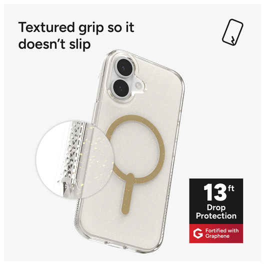 ZAGG Milan Snap Apple iPhone 17 Hoesje MagSafe Back Cover Goud afbeelding 4