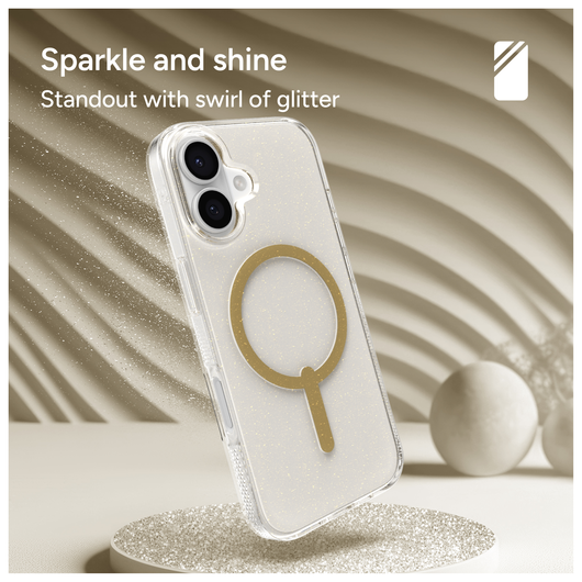 ZAGG Milan Snap Apple iPhone 17 Hoesje MagSafe Back Cover Goud afbeelding 5