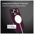 ZAGG Manhattan Snap Apple iPhone 17 Pro Max Hoesje MagSafe Back Cover Rood afbeelding 3