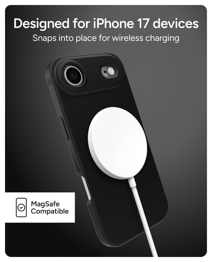 ZAGG Manhattan Snap Apple iPhone Air Hoesje MagSafe Back Cover Zwart afbeelding 4